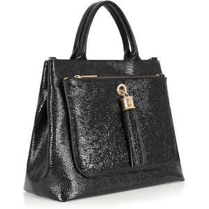 Sarah Haran Accessories Sarah Haran Dahlia 2-in-1 Tote - Textured - Gold / Black Siren - Female