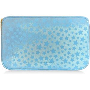 Sarah Haran Accessories Sarah Haran Millie Pouch - Textured - Gold / Blue Star - Female