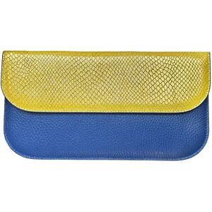 Sarah Haran Accessories Sarah Haran Violet Envelope Clutch - Textured - Silver / Sunshine Glitter Submarine - Female