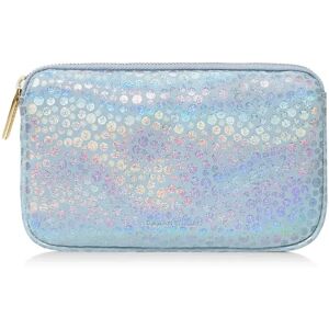 Sarah Haran Accessories Sarah Haran Millie Pouch - Textured - Gold / Blue Holographic - Female