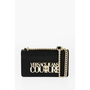 Versace JEANS COUTURE Faux Leather Crossbody Bag with Golden Logo an size Unic - Female