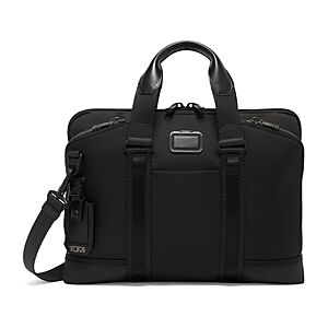 Tumi Alpha Bravo Academy Briefcase  - Black - Size: One Sizemale