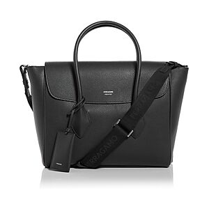 Ferragamo East West Leather Briefcase  - Nero - Size: One Sizemale