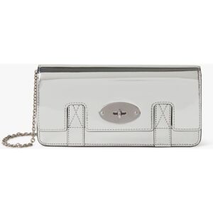 Mulberry East West Bayswater Clutch - Silver - Female