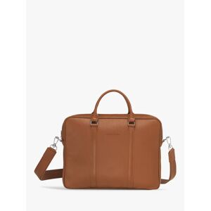 Longchamp Le FoulonnÃ© Extra Small Leather Briefcase - Caramel - Male
