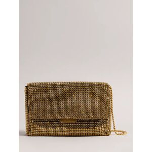 Ted Baker Glitzet Evening Bag, Gold - Gold - Female