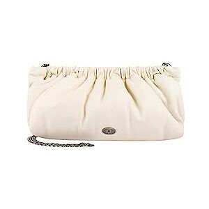 IMANE Women's Clutch/Evening Bag, Wool White, One Size