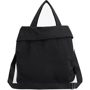 Juoxeepy Nylon Hobo Bag 2.0 Crossbody Bag For Women Large Capacity Gym Bag Work Bag Nylon Tote Handbag Sports, A01-Black