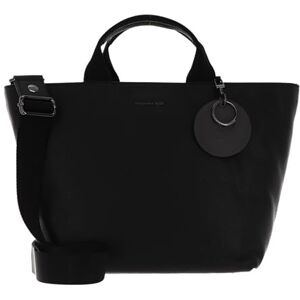 Mandarina Duck Women's Mellow Leather Messenger Bag, Black 1, 30x27x16(LxHxW)