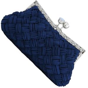 Tuwiwol Fashionable Evening Bags For Effortless Style And Grace Durable Polyester Shoulder Bag Handbag Classic Trendy, Dark Blue