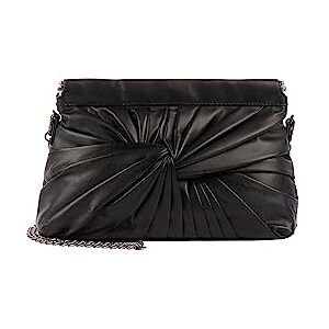 revend Women's Clutch/Evening Bag, Black, One Size