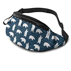 Bf635c4r80bd Cute Polar Bears Fanny Packs for Women Men Waist Bag Pack with Adjustable Strap Running Belt Fanny Pack Hip Bags for Travel Running