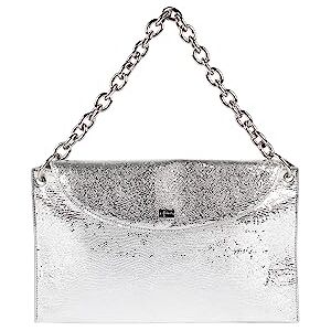 nascita Women's Clutch/Evening Bag, Silver, One Size