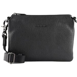 Mandarina Duck Women's Mellow Leather Clutch Bag, Black 04, Taglia Unica