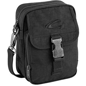 camel active Umhängetasche klein; B00 Journey Messenger Bag, 22 cm, Black (Schwarz)