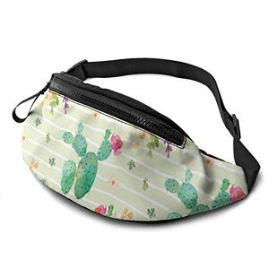 Bf635c4r80bd Cactus Floral Fanny Pack Waist Bags for Women & Men, Casual Belt Bag Crossbody Bum Bag with Adjustable Strap for Outdoors Running Hiking