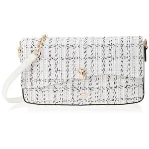 nascita Women's Clutch/Evening Bag, White Multi-Coloured, One Size