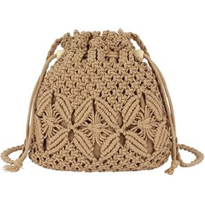 Generic Evening Bags Shoulder Bag With Fringe, Women'S Shoulder Bag, Fringe Bag, Tassels, Straw Woven Beach Bag For Women