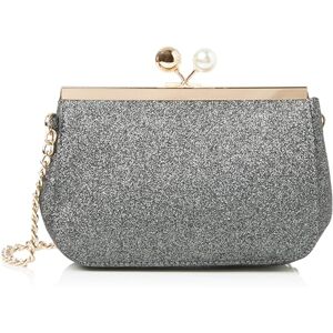 myMo at night Women's Evening Bag, Dark Silver, One Size