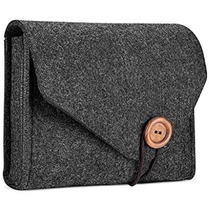 BABYVIVA Storage Bag, New Felt Pouch Power Bank Storage Bag for Data Cable Mouse Travel Organizer