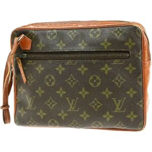 Louis Vuitton Vintage , Pre-owned Canvas clutches ,Brown female, Sizes: ONE SIZE