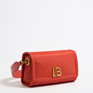 BIMBA Y LOLA Medium coral nylon flap bag CORAL UN adult