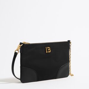 BIMBA Y LOLA Mini black nylon crossbody bag BLACK UN adult