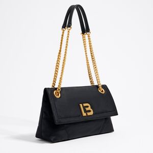 BIMBA Y LOLA Small black flap bag BLACK UN adult