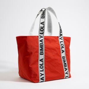 BIMBA Y LOLA Coral nylon maxi shopper bag CORAL UN adult