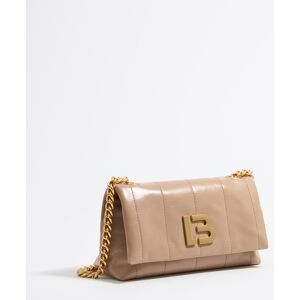 BIMBA Y LOLA Small camel leather flap bag CAMEL UN adult