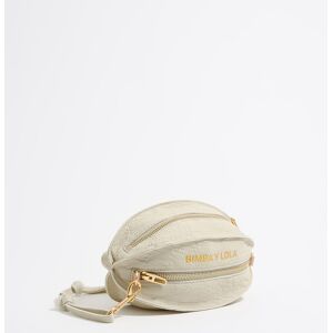 BIMBA Y LOLA Small bone leather Pelota bag BONE UN adult