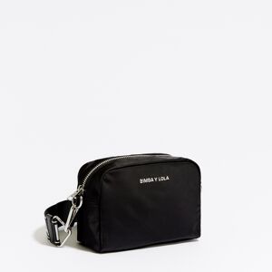 BIMBA Y LOLA Small black crossbody bag BLACK UN adult