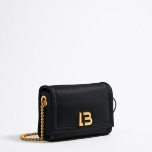 BIMBA Y LOLA Small black nylon flap bag BLACK UN adult