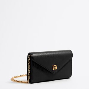 BIMBA Y LOLA Mini black leather bag BLACK UN adult