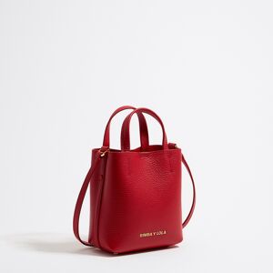 BIMBA Y LOLA Mini red leather Chihuahua bag RED UN adult