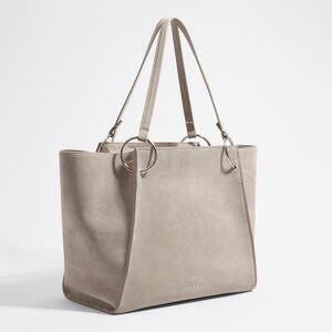 BIMBA Y LOLA Large stone leather shopper bag STONE UN adult