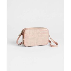 Ted Baker Stina Womens Double Zip Mini Camera Bag  - Mid Pink - One Size - female