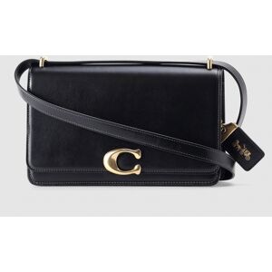 COACH Bandit Black Leather Shoulder Bag Size: One Size, Colour: Black - female