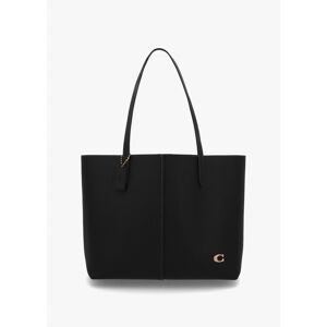 COACH North 32 Black Leather Tote Bag Size: One Size, Colour: Black Le - female