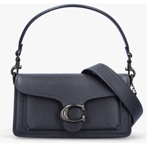 COACH Tabby 20 Black Leather Shoulder Bag Size: One Size, Colour: Blac - female