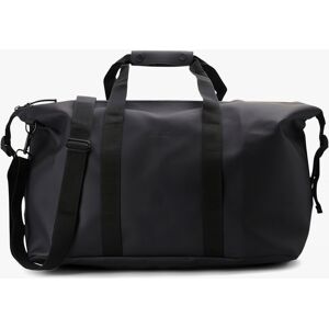 RAINS Hilo W3 Black Weekend Bag Size: One Size, Colour: Black Fabric - male