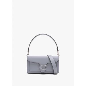 COACH Tabby 26 Grey Blue Leather Shoulder Bag Size: One Size, Colour: - female