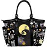 The Bradford Exchange Disney Tim Burton's The Nightmare Before Christmas Polyester Tote Bag: 18" Wide