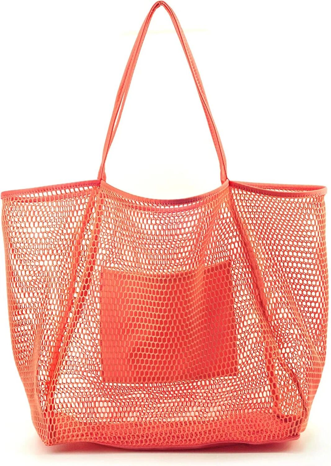 DailySale HOXIS Mesh Beach Tote Women's Shoulder Bag