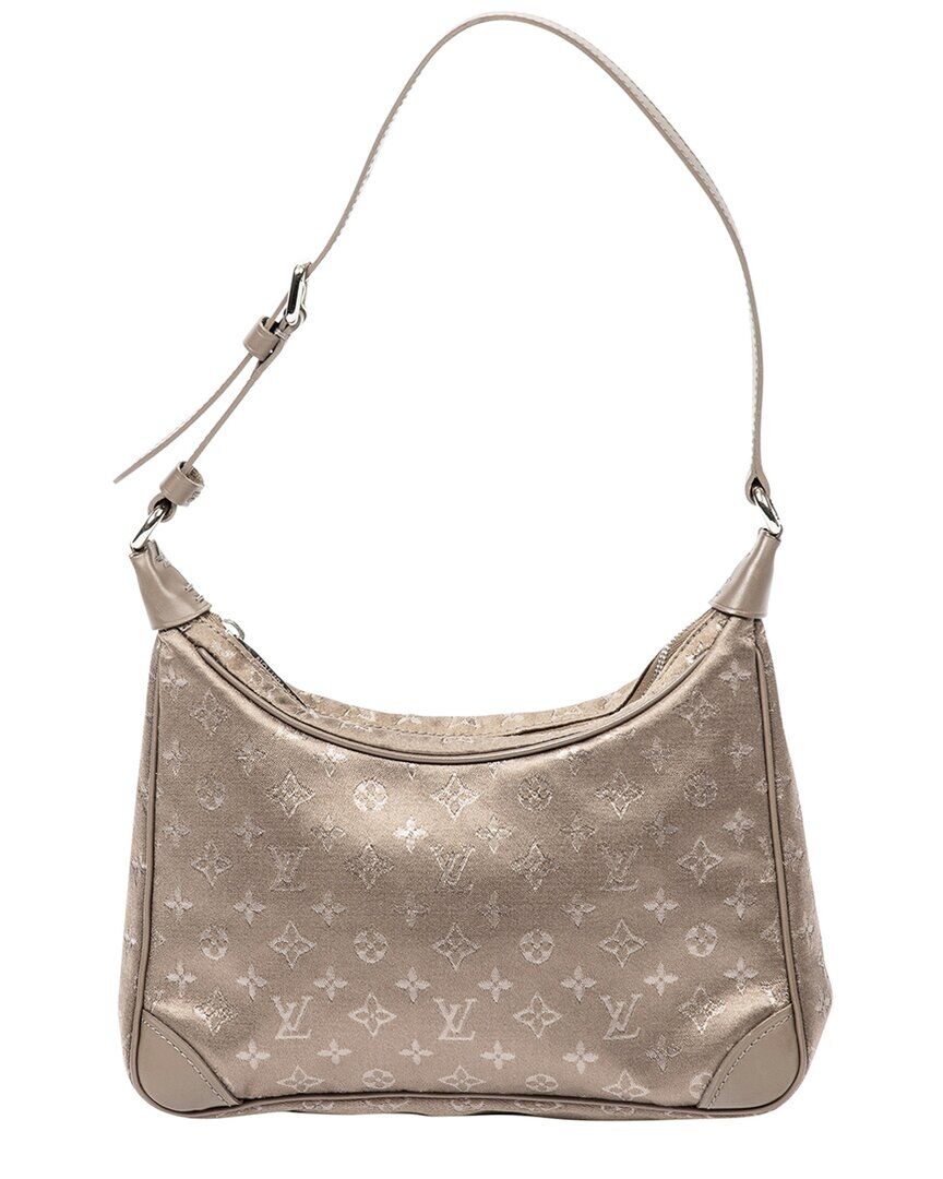 Louis Vuitton Limited Edition Taupe Satin by Marc Jacobs Mini Boulogne (Authentic Pre-Owned) NoColor NoSize