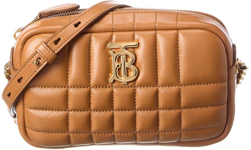 Burberry Lola Mini Leather Camera Bag Brown NoSize