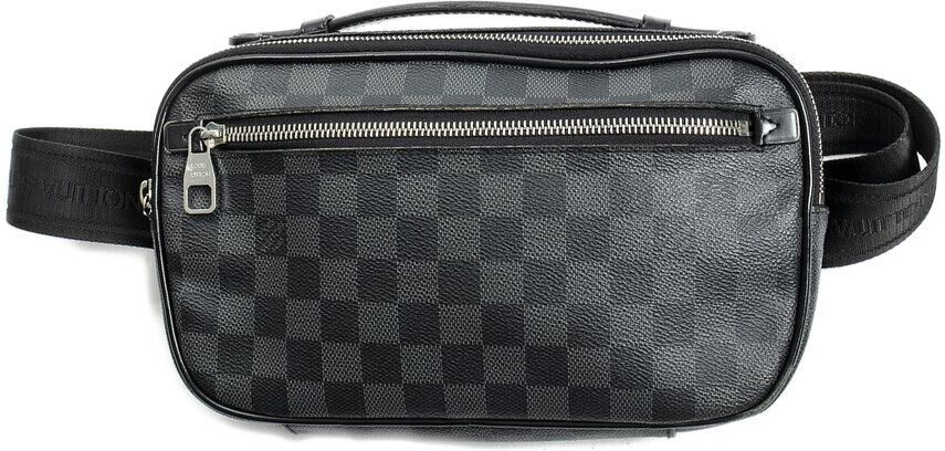 Louis Vuitton Black Damier Graphite Canvas Ambler (Authentic Pre-Owned) NoColor NoSize