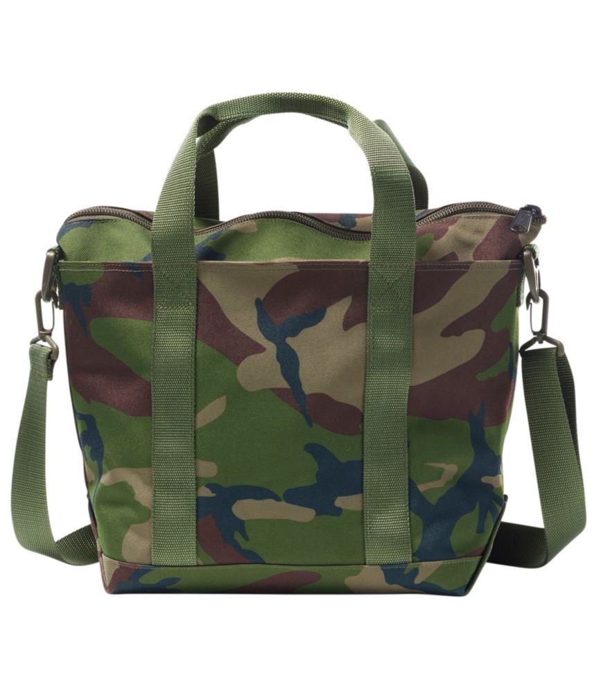 Zip Hunter's Tote Bag With Strap, Camo Camouflage, Nylon/Plastic L.L.Bean