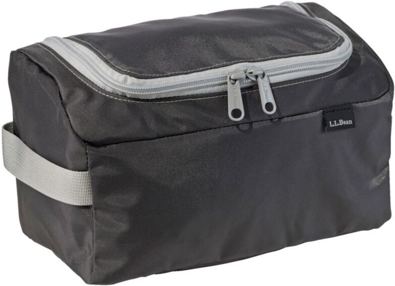 Personal Organizer Dopp Kit - Toiletry Bag Alloy Gray, Nylon L.L.Bean