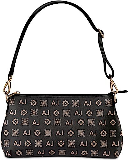 The Bradford Exchange Personalized Handbag With Your Initials In Designer Pattern